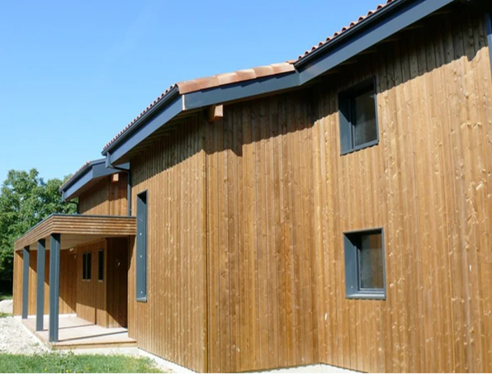 Photo: Dans le Lot, constructeur de maison à ossature Bois - Comparin