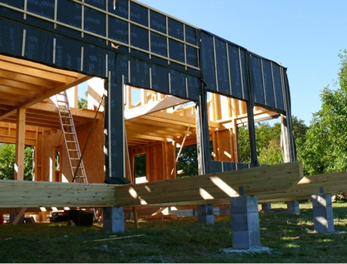 Photo: Dans le Lot, constructeur de maison à ossature Bois - Comparin