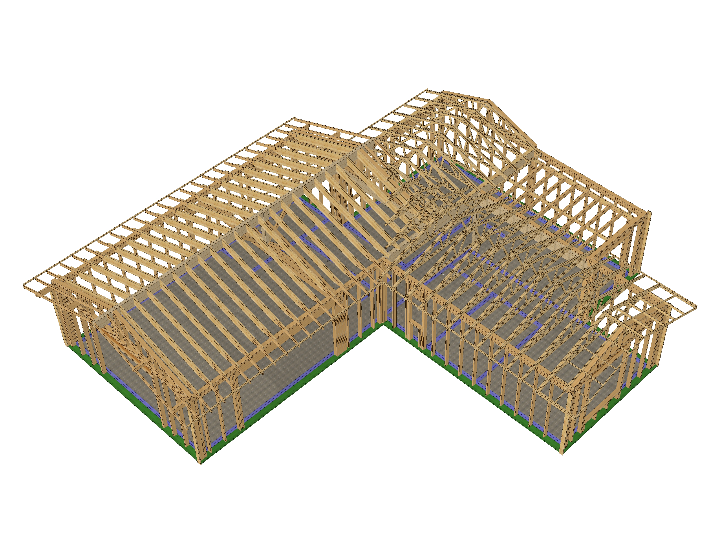 Photo: Gestion de vos projets de construction ossature bois, de charpente, couverture et rénovation avec Comparin