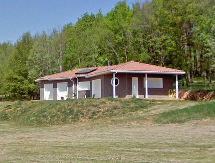 Photo: Comparin réalise des Maisons à Ossature Bois dans le Lot