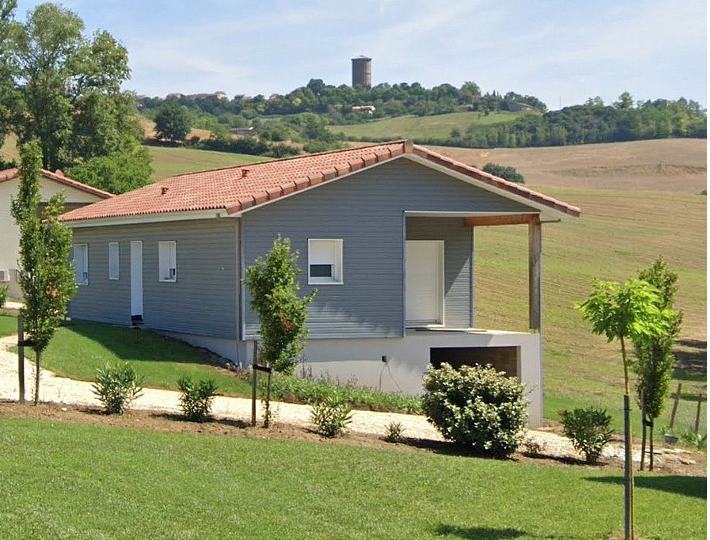 Photo: Constructeur maison ossature bois - Lot-et-Garonne