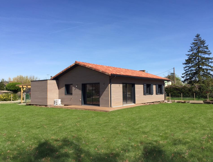 Photo: Constructeur de maison à ossature bois et isolation - Comparin