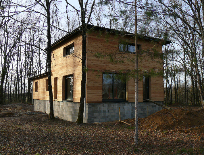 Photo: Réalisez une maison ossature bois avec étage en Lot et Garonne