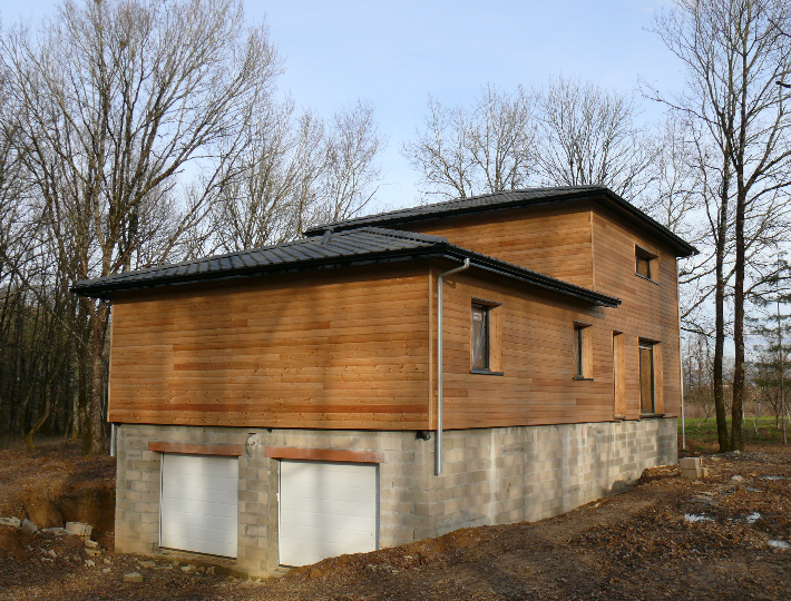 Photo: Réalisez une maison ossature bois avec étage en Lot et Garonne