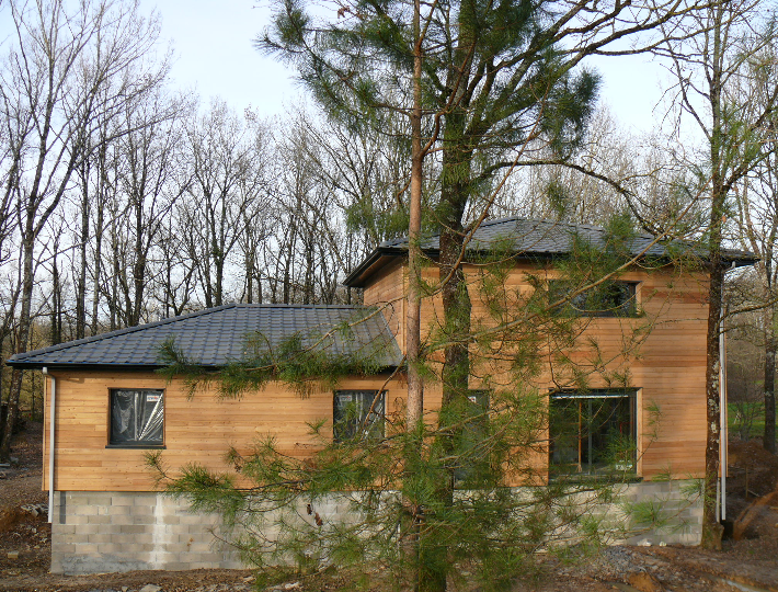 Photo: Réalisez une maison ossature bois avec étage en Lot et Garonne